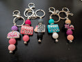 Silicone keychains