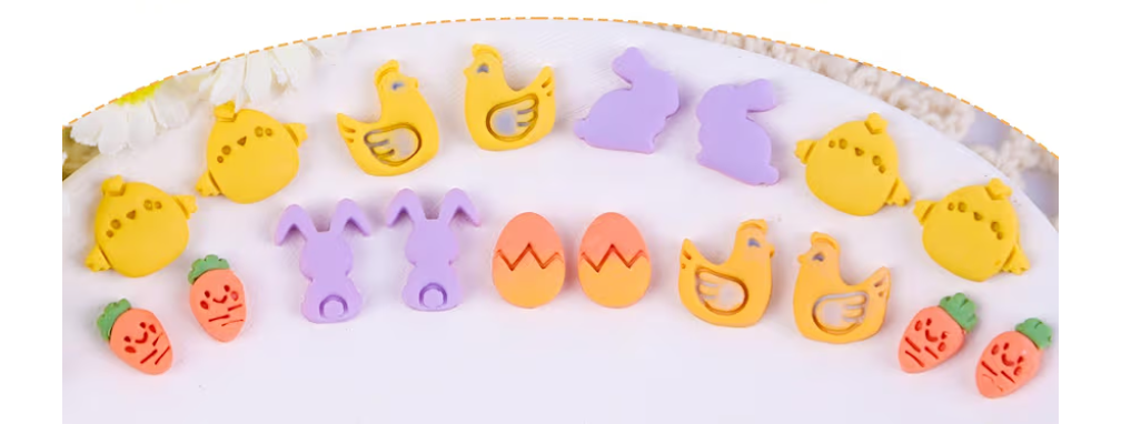 Easter Studded Earrings!